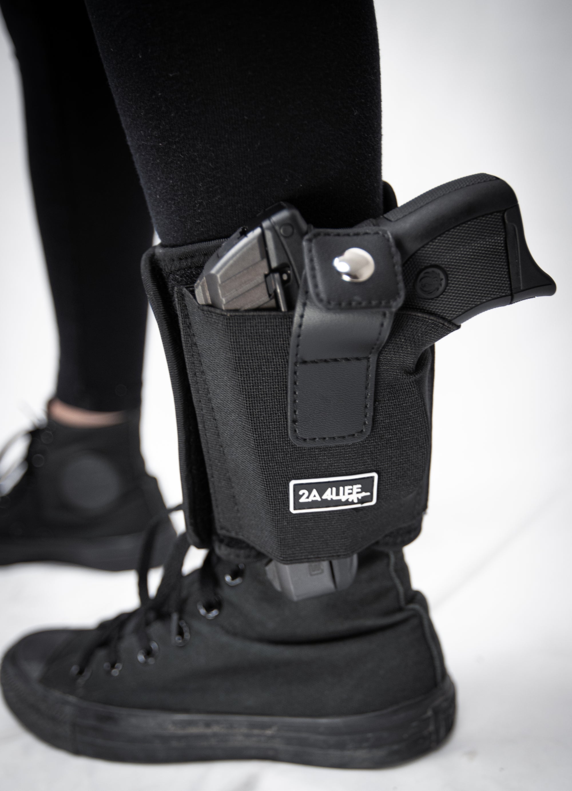 Tactical Belt + Free Ankle Holster
